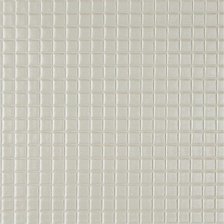 Designer Fabrics 54 in. Wide Pearl- Shiny Plush Squares Upholstery Faux Leather G681